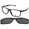 Carrera CA 8933/C 807/M9 | Occhiali da Vista con Clip da Sole | Prova Online | Plastica | Rettangolari | Nero | Adrialenti