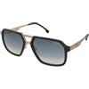 Carrera Victory C 27/S 2M2/08 | Occhiali da Sole Graduati o Non Graduati | Prova Online | Plastica | Quadrati | Nero, Oro | Adrialenti