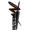 NYX Professional Makeup Eyeliner Liquido Semi-permanente Epic Wear, A lunga tenuta, Waterproof, Per Viso e Corpo, Finish Matte, Colore: Marrone