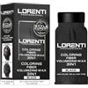 LORENTI TOKYO & SEOUL Lorenti Cera professionale 3 in 1 volume in fibra nera - styling, colore e infoltimento dei capelli - Cera cipria contro capelli sottili per uomini e donne