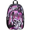 SEVEN Zaino Scuola Seven Dual Buzzy Note Girl 32 Litri Tasca PC Tablet