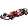 Burago Bburago - Ferrari SF-25 F1 2025#44 Hamilton con Casco, Auto Diecast in Scala 1:43, Replica Dettagliata con Teca e Basetta, Licenza Ufficiale Ferrari, Età Consigliata 14+ Anni