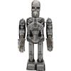 EMUKOEP Carica il Giocattolo del Robot del Cranio Dell'annata Orologio da Corsa Giocattolo in Latta per la Decorazione della Collezione di Compleanno per Adulti