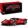LEGO Technic Ferrari Daytona SP3, Set Modello di Auto da Costruire, Supercar Rossa in Scala 1:8, Kit Modellismo per Adulti da Collezione, Idea Regalo Uomo o Donna, Serie Ultimate Cars Concept 42143