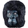 Carnival Toys MA1024 Toys 1154 - Maschera Gorilla, in Lattice, Colore: Nero