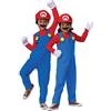 Disguise, Super Mario 2W1 - Costume di Carnevale da Super Mario, 109-126 cm, per bambini di 4-6 anni