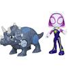 SPIDEY AND HIS AMAZING FRIENDS Hasbro Marvel Spidey And His Amazing Friends Hero Dino WEBS Ghost