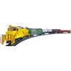 Quibuilds Modello di Locomotiva US GP-20 Scala 1/87 HO con Binari in Metallo e Carrozza che può Funzionare, Set di Treni Americani Fai-da-Te per Principianti Kit di Modelli di Treni Elettrici per