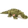 Hermann Teddy Teddy Hermann 90592 Coccodrillo 60 cm, peluche | Design realistico, dettagli curati, dalla nascita, lavabile, imbottitura in poliestere riciclato