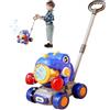 Generico Tagliaerba Bolle di Sapone | Macchina Soap Bubbles Esterno | Giocattolo Dinosauri per Bambini 3+ Anni Casa Viaggio