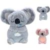 Generico Koala che respira per adulti, Koala Lenitivo, 2026 peluche luminoso con musica e luce soffusa sulla pancia, compagno ideale per dormire antistress e alleviare l'ansia