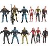 BESPORTBLE Set da 12 Action Figure Soldati Militari e Zombi in Plastica 10 Cm, Giocattoli da Soldato per Ragazzo Ragazza Dettagli Realistici, Gioco di Simulazione e Cosplay per Stili multipli