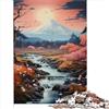 AITEXI Puzzle per Adulti Giappone Mt Fuji - 1000 Pezzi (26x38 cm) - Regali di Natale