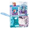 Joy Toy - 68170 Disney Frozen Set con 6 Elastici, 2 PINZE per Capelli E BORSETTINA con Pailettes
