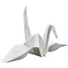 SUMAG Origamagic Magic Trick - Carta per origami magici - Sciarpe per carta Gru Trucco per Mago (Bianco)
