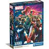 Clementoni Puzzle Marvel The Avengers - 1000 Pezzi - Puzzle Adulti, Poster Incluso, Puzzle Marvel, Puzzle Supereroi, Divertimento Per Adulti, Made In Italy, 39915