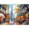 Edsjegn Puzzle da 1000 pezzi per adulti, affascinante puzzle di Parigi per adulti e bambini, puzzle in carta riciclata da 1000 pezzi, divertente e impegnativo gioco per famiglie, ottima idea regalo,