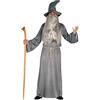 FIESTAS GUIRCA Guirca- Costume Stregone per Bambino Gandalf 5/6 Anni, Colore Grigio, (110/116), 8576