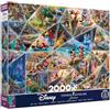 Ceaco - Thomas Kinkade - Disney Collage - Puzzle da 2000 pezzi