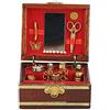 Odoria 1/12 Miniatura Scatola di Gioielli in Legno Casa Delle Bambole