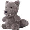 Generico Lupo Peluche | Lupo Morbido - Pupazzo In Peluche Da 25 Cm Con Cuscino, Ideale Per, Bambini, Ragazzi e Adulti Come Regalo Di Compleanno