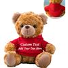 MeterBear Orsacchiotto Peluche Personalizzato con Foto e Testo, Orsetto di Peluche Teddy Bear Regali Personalizzati per lui Natale Regali Compleanno San Valentino Gifts Anniversario (20cm)