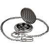 Qiwieod Set Di Mini,Giocattolo In Metallico Portatile Con Custodia A Forma Di Orologio Da | Set di 7 per Giochi di Ruolo,Per Giocatori Adulti e Principianti Ideale per Serate Viaggi e Festività