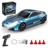 Meiurlex 1/43 Mini RC Drift Auto con giroscopio, 2,4 G, auto radiocomandata, auto da corsa, auto sportiva con luci a LED, 15 km/h, RTR completamente proporzionale, regalo per adulti