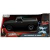 Jada Toys - Fast and Furious RC Modellino auto 1967 Chevrolet EL Camino R/C (nero) - Auto telecomandata Fast & Furious 10, 1:24 (20 cm), 2,4 GHz, fino a 8 km/h, auto giocattolo dai 6 anni in su