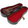 ifundom Modellino Mini Chitarra Classica in Legno e Filo di Rame, Decorazione Compatta e Decorativa per Casa e Gioco, Accessorio per Casa delle Bambole