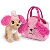 Simba - Chi Chi Love Fluffy Friend, 105893510C21, +3 anni, borsetta e cuffietta rosa coordinate
