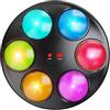 Generico Glow Memory Puzzle - Gioco elettronico con 3 modalità, Giocattolo lampeggiante con effetti sonori, Unità di gioco compatta con intense, Stile attività di gruppo, in viaggio per bambi