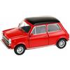 Toi-Toys Mini Cooper 1300 Modellino auto 10,5 cm con motore di ritiro in metallo modello auto giocattolo auto 4 varianti 13 (rosso)
