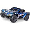 TRAXXAS Maxx Slash 4WD 1:7 Short Course Truck RTR blu con VXL-6S Brushless senza batteria/caricatore