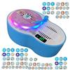 Generisch Kids Music Box Storyteller - Lettore audio con 84 carte storie interattive | Altoparlante giocattolo musicale per apprendimento, intrattenimento, regalo di compleanno, viaggi, scuola materna e