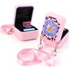 Fiorky Custodia da Trasporto, Custodia in Silicone Custodia Protettiva Antiurto Custodia Protettiva Anti Goccia Lavabile in Pelle con Cordino for Bitzee Digital Pet Animali Elettronici