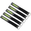 SPARKHOBBY Cinghie per batteria in pelle con fibbia in ferro resistente all'usura, 20 x 245 mm, per droni 4S 6S Lipo da 5 pollici RC FPV Crossing (5 pezzi)