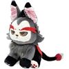 RDCIRP Peluche Hazbin Hotel, carino gatto angeli polvere peluche peluche bambola giocattolo, cartone animato Hazbins Hotel personaggio peluche figura for ragazzi e ragazze(grigio)