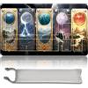 MPLR BOARD GAME Gioco da tavolo MTG Playmat + tasca impermeabile gratuita con bordi cuciti, appassionati di carte TCG Mouse Pad MTG tappetini da gioco con zona (originale playmat)