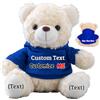 FAHOXUMR Orso di Peluche Personalizzato con Nome Foto Personalizzato, Orsacchiotto Peluche come Regalo Personalizzato per Donne Uomini a San Valentino, Regali Anniversario (20 cm)