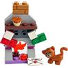 LEGO Set di accessori per amici: camino natalizio con gatto arancione scuro (23 pezzi)