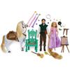 Disney Store Official Set di Bambole Rapunzel, con la Principessa Rapunzel, Flynn Rider, Maximum, Pascal, Accessori e Oggetti di Scena, Adatto dai 3 Anni in su