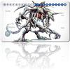 Four leaves Gioco da tavolo Digimon + Gift Free Bag,TCG Card Game Table Mat Dimensioni 60 x 35 cm Mouse Pad compatibile con MTG TCG Digimon with Card Zone (3583490)
