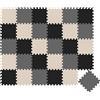 LittleTom 27 Pezzi Tappetino Puzzle per Bambini - 30x30 Tappeto Neonato Tatami da Gioco Schiuma EVA