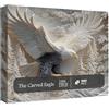 Generico Puzzle con Aquila Calva Intagliata, 1000 Pezzi, Puzzle con Arte della Fauna Selvatica in Volo, Impegnativo e Artistico Puzzles con Aquila Calva Intagliata per Bambini e Adulti