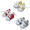 niannyyhouse Bambola di peluche da 10 cm a 17 cm, scarpe in tela 1/8BJD, lunghezza 3,8 cm, regalo di Dressup peluche (A2)