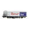 Fleischmann ROCO 46400 - H0 1:87 - Carro merci Roco Clean con zavorra e pattino pulisci binario