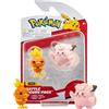 Pokémon Pokemon Torchic Clefairy Battle Feature 2 Figure Set Action Ready