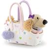 Trudi Kiki Rainbow Fashion Bag Animali Peluche in Borsetta Fashion trasportabili. Idea Regalo alla Moda | 11x15x18cm Taglia XS Fashion Pets | Modello 29619