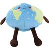 FUNOMOCYA Cuscino di Peluche a Forma di Pianeta Terra Morbido e Educativo Pupazzo Planetario Imbottito per Decorazione Didattica per Aula e Festa a Tema Astronomico